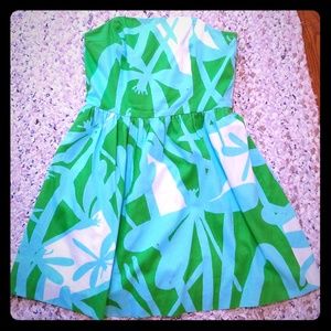 Lilly Pulitzer Strapless Dress